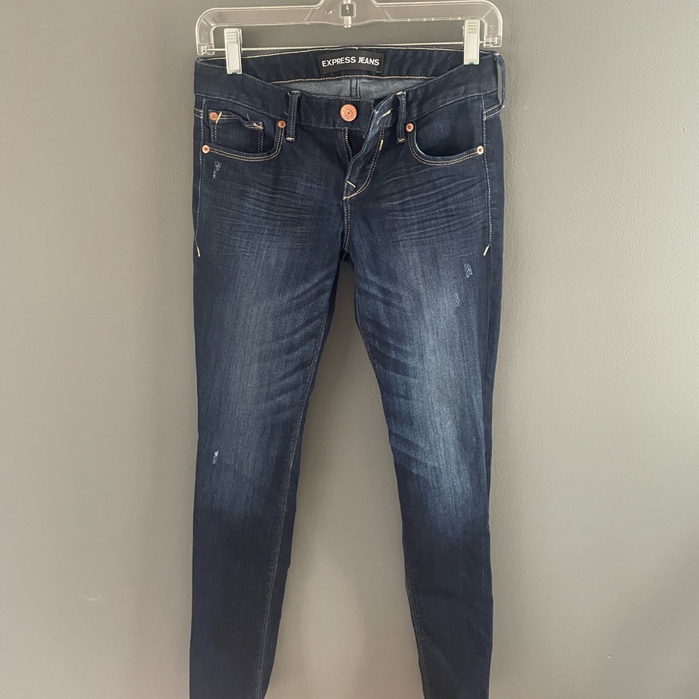 EXPRESS ✨Ankle Skinny Low Rise Size 0